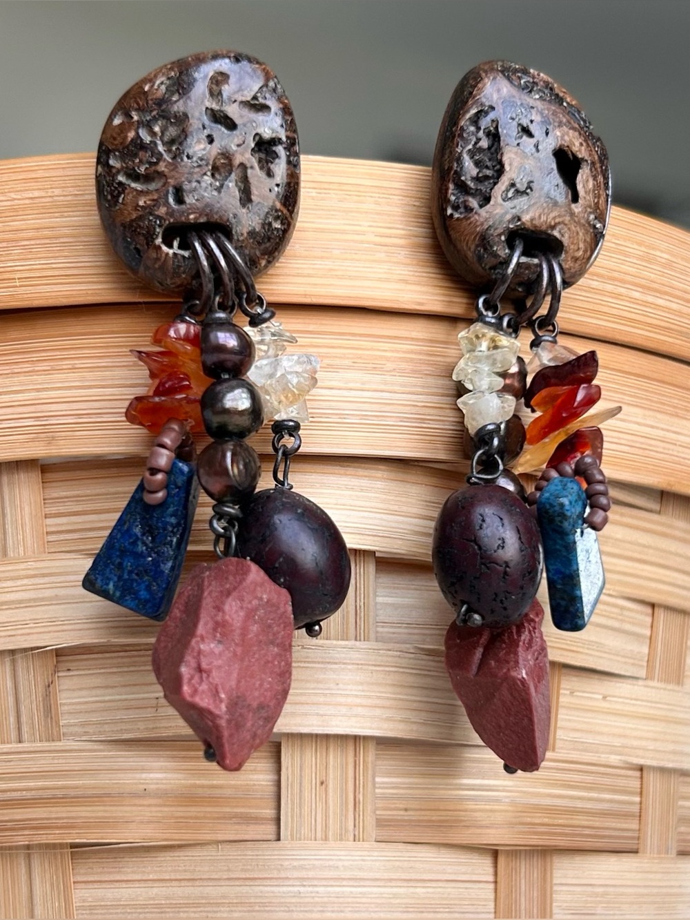 vintage Nature Bijoux 90s earrings